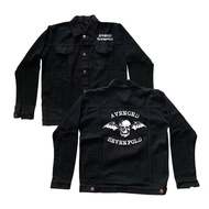 Avenged Sevenfold A7X Band Jeans Jacket | Premium Thick Material