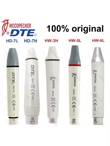 Original Woodpecker DTE Dental Ultrasonic Scaler Handpiece LED Light HW-6L HW-5L HD-7L HD-7H HW-3H F