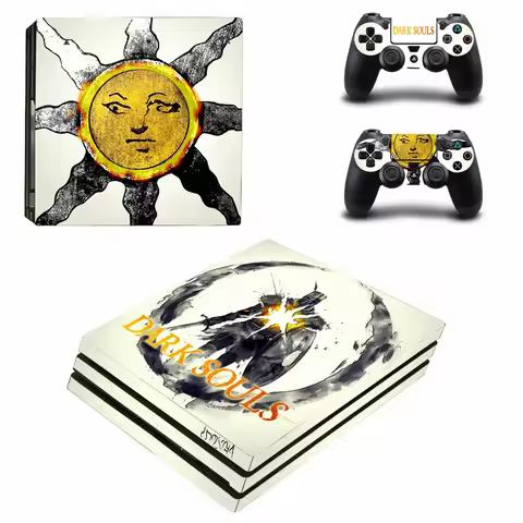 Dark Souls PS4 Pro Skin Sticker Decal For PS4 Pro Console & Controller Skins Vinyl
