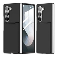 Card Holder Strong Plasitc Drop Protection Case for Samsung Galaxy Z Fold7 5G Fold 7 5 6 Fold5 Fold6