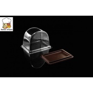 Clear Box E-109 Sugar Base 1 Pack/100 Sets Bakery E109 Cake Roll