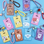 [PipiGO] BTS bt21 id card holder women ezlink card holder men personalised name rfid mrt credit bus business card  Holder Wallet Kids Lanyard Card HOLDER CARD EZlink Card Holder Men PersonALISED Name RFID MRT credit bus