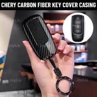 Jaecoo J7 Omoda C9 Carbon Fiber Key Cover Casing