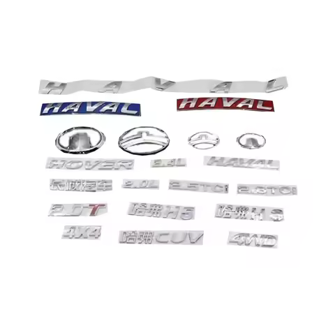 Car Front Bumper Logo Trunk Door Logo for Great Wall Hover H3 Haval H5 Emblem