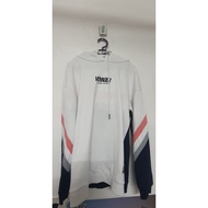 [MURAH] Hoodie Sweatshirt Branded 7DAYZ FOS UNIQLO White Pink Blue Grey