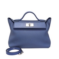 Hermès 2424 -29 灰藍色手袋