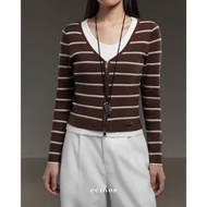 ECINOS - Rosie Layered Double-Zip Cardigan | WOMEN'S TOPS | Women's Clothes | Women's Cardigan | Lat