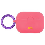 CASEMATE - AirPods PRO 保護套 Living Coral w/Purple Circular Ring