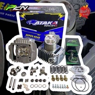 ชุด4วาล์ว 66-67มิล ฝาสูบ4วาล์วพร้อมเสื้อลูก ATAKA เวอร์ชั่นH ขนาดวาล์ว22/25 ชุด4วาล์วครบชุด ส่งของเร