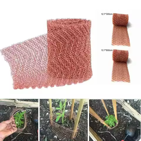 Copper Mesh Filter Column Packing Woven Wire Screen Filter for Distillation 12.7CM Distillation Appa