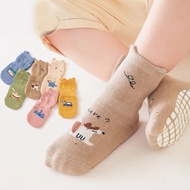 LB Anti-Slip Baby Socks Unisex Toddler Socks for Boys and Girls Cute 0-3 Years KK261