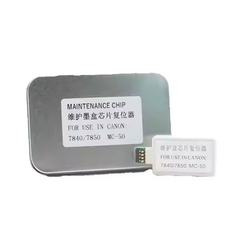 MC-50 MC 50 MC50 Maintenance box chip resetter for Canon 7840 7850 7740 7750 Printer Waste ink tank 