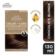 Luxe Organix Keratin Hair Color + Care Chocolate Blonde 130ml