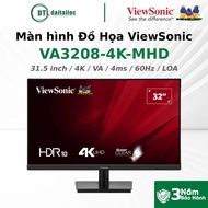 ViewSonic VA3208 MHD Graphics Monitor 31.5 inch VA 4ms 60Hz SPEAKER | Genuine Genuine |