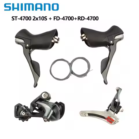 Shimano Tiagra 4700 Shifter 2x10Speed FD-4700 brzae on RD-4700 GS/SS For Road Bike Original
