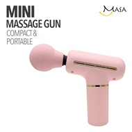 (Local Stock) Portable Massage Gun Mini Muscle Massage Gun Handhold Massager Vibration Massage Machine Back Massager