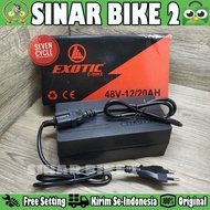 Charger Sepeda Listrik Exotic 48Volt 12/20Ah