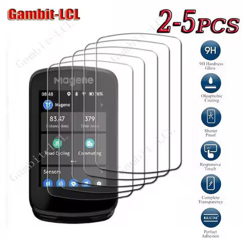 9H HD Original Tempered Glass For Magene C606 Pro GPS C406 C506 MageneC606 C606Pro Screen Protection