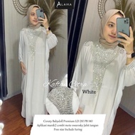 KAFTAN CITRA KAFTAN ISYANA PLUS FURING Kaftan Ceruty Babydoll Premium Original By Alaika