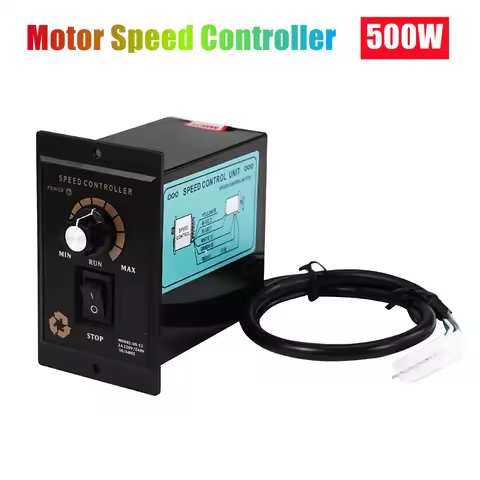 500W Motor Speed Controller AC 220V Pinpoint Regulator Controller US-52 Forward And Reverse UX Motor