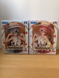 Re:從零開始的異世界生活 雷姆/拉姆 rem/ram 浣熊/狸貓造型 sega