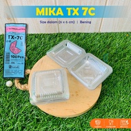 (100 pcs) 7C Plastic Mica - Food Snack Cake Mica - Tx 7C - Foodsafe Plastic Mica