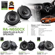 RADICAL AUDIO HIGH POWER SPEAKER FOR NISSAN OEM PLUG AND PLAY