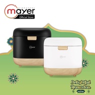 [Raya Special] [Heibaimu Collection] Mayer 0.8L Digital Rice Cooker MMRC08D-BK / MMRC08D-WE - Black / White