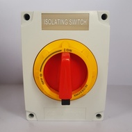 ISOTECH 16A~63A 3 Poles Isolator With PVC Enclosure KTM Series KTM316 KTM325 KTM340 KTM363
