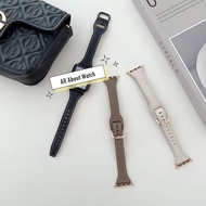 Watch Strap Thin PU Leather Beautiful Color Applicable To Smart 8 7 6 5 4 3 2 1 Se Ultra8Pro GS8 Wat