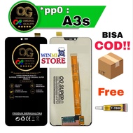 LCD OPPO A3S OG 100 Fullset Original Touchscreen Compatible For Glass Touch screen Digitizer LCD OPP
