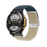 Nylon Braided Adjustable Watch Band for Huami Amazfit T-rex 2 Watch Amazfit T-rex Pro Smart Watch Bracelet Sport Wrist Strap