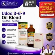 [FREE 30ML] BHB UDO'S CHOICE UDO 3.6.9 OIL BLEND 500ML EXP:02/27 [DELIVER WITH STYROFOAM BOX+ICE PAC