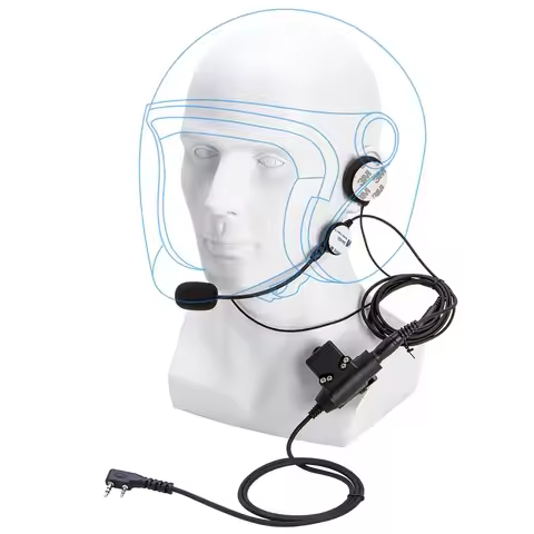 U94 PTT+Motorcycle Helmet Radio Headset Microphone for BAOFENG KENWOOD HYT TYT UV 82 UV5R UV5RE UV5R
