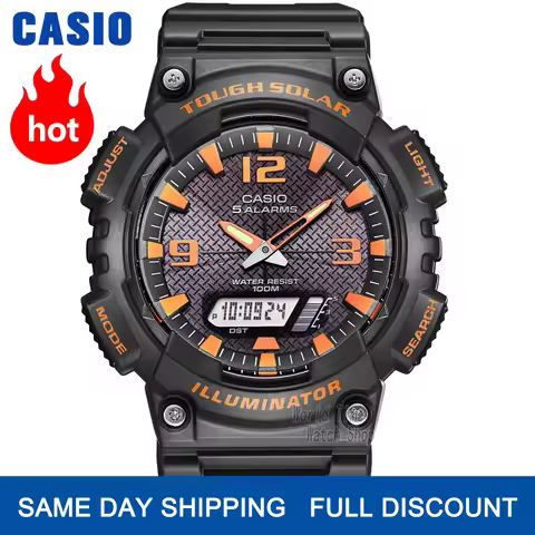 Casio Watch for men top luxury set 100m Waterproof Sport quartz Watch LED digital Military men watch
