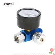 PEONYSG Spray Paint Tool Regulator​, ​Pressure Gauge​ ​Adjustable​ Air Pressure Regulator​, ​0-150 P