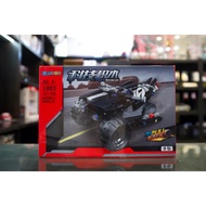 BLUCCO 1903 Racing 3-Wheeler Pull Back Tech Vehicle