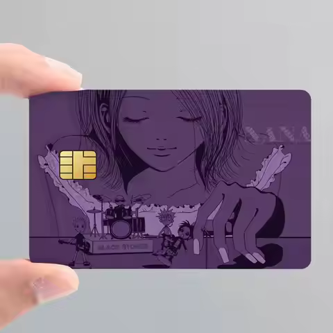 Anime NANA Poster Credit Card Skin Stickers for Bank Access Protective Film Cover Sticker Surprise G