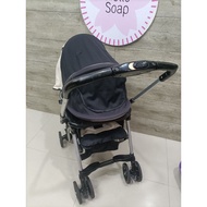 Capella Baby Stroller Cream And Black (Second Hand)