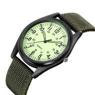 KY-16 MG. Orkina Mg Simple Men's Watch Nylon Woven Woven Belt Sports Leisure Watch Quartz Army Style Watch Men's Watch L