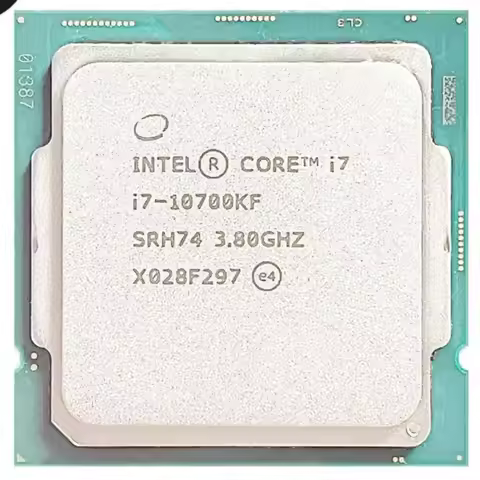 Intel Used Core i7-10700KF i7 10700KF 3.8 GHz Eight-Core 16-Thread CPU Processor L2/2M L3/16M 125W L