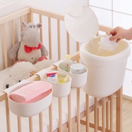 Baby Diaper changing table storage Baskets 4 pcs set nursery organization infant cot Hanging storage box Baby Organizer