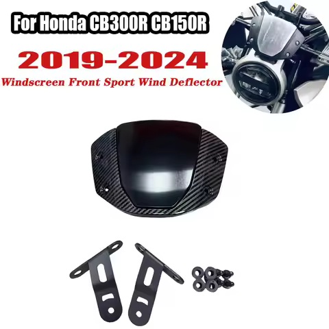 Windshield cb300r For HONDA CB300R CB150R 2019-2024 Motorcycle Windscreen Deflector Extention Kit Wi