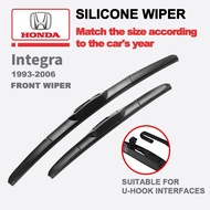 Honda Integra wiper blade set for 1993-2006 Coupe Type R DA1-DA4 DA5-DA9 DC1-DC2 D banana type front
