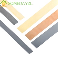 SOMEDAYMX Edge Strip Stainless Steel Mirror Flat for Background Floor Tile Stickers Wall Ceiling Edge Wall Sticker Strips