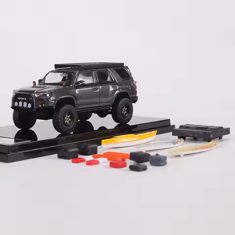 GCD 1:64 4Runner TRD TRD Pro N280 SUV Heavily Modification Version Alloy Model Car