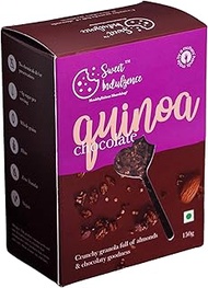 Sweet Indulgence - Chocolate Quinoa Granola Cereal 150gms | Whole grain | Chocolate, Almonds, Quinia