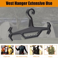 Coat Vest Hanger Heavy Duty Storage Organizer Multipurpose Strong Plastic Portable Airsoft Gear Paintball Survival Equipment