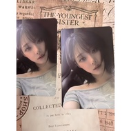 aespa photocard aespa album Ready Stock Free Shipping aespa winter Gold winter Photocard dirty work 