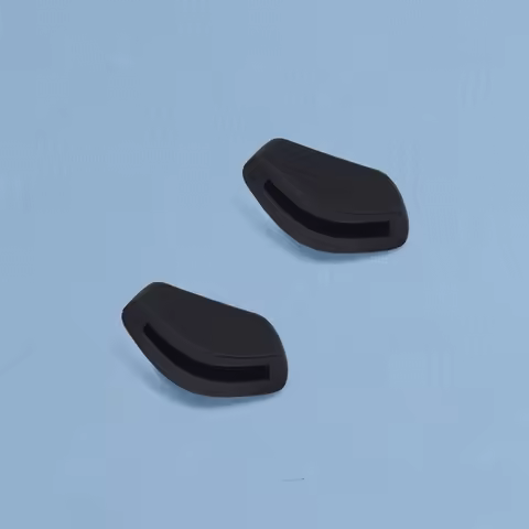 Visorize Replacement Rubber Nose Pads For Oakley Eye Jacket Redux OO9438 Sunglasses